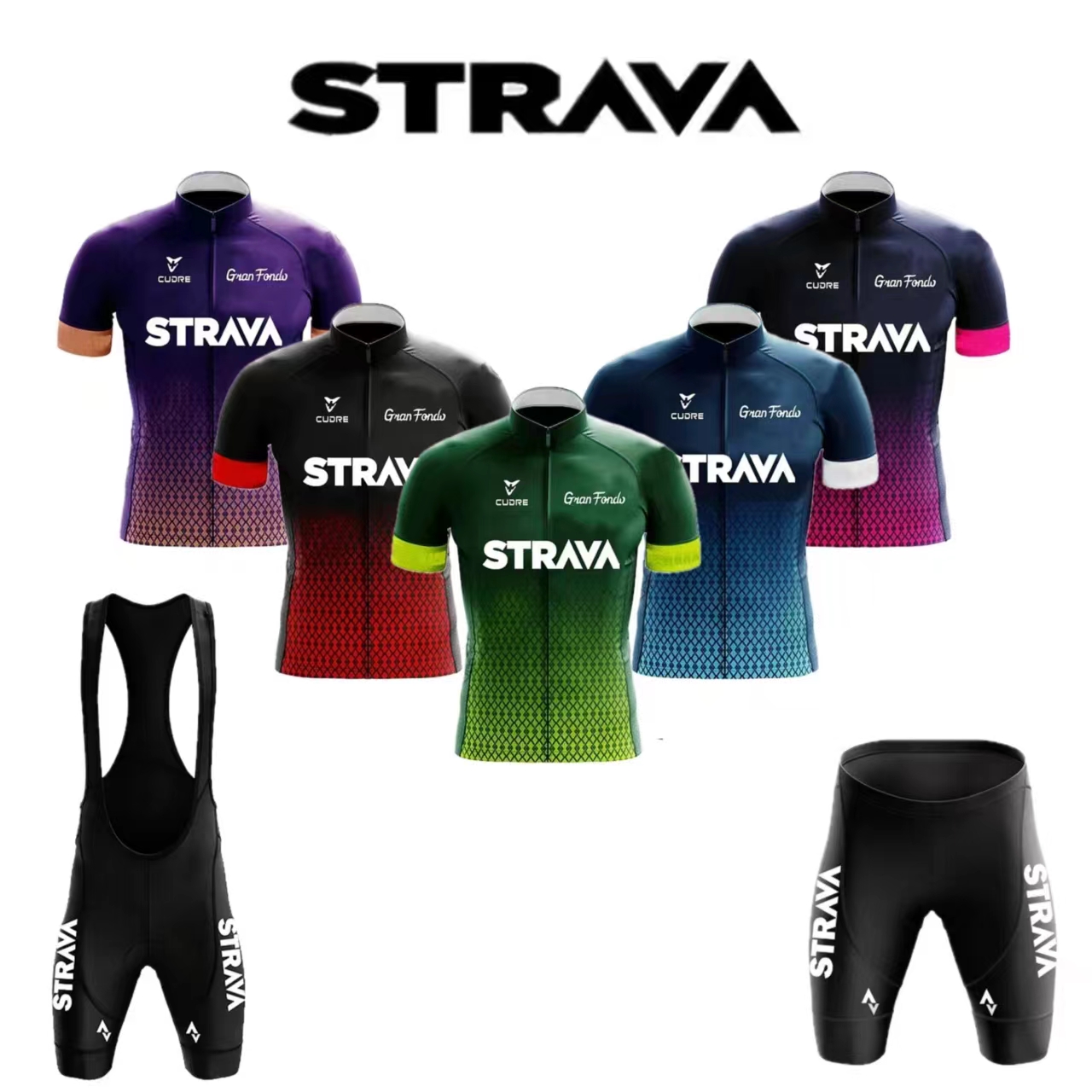 Mountain Biking Overalls - Strava-shorts de manga curta para homens,