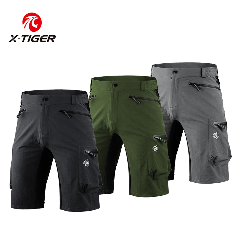 Mountain Biking Overalls - X-TIGER ciclismo mountain shorts bicicleta multi-pacões
