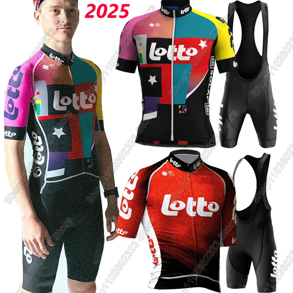 Mountain Biking Pants For Men - Lotto equipe 2025 conjunto camisa de