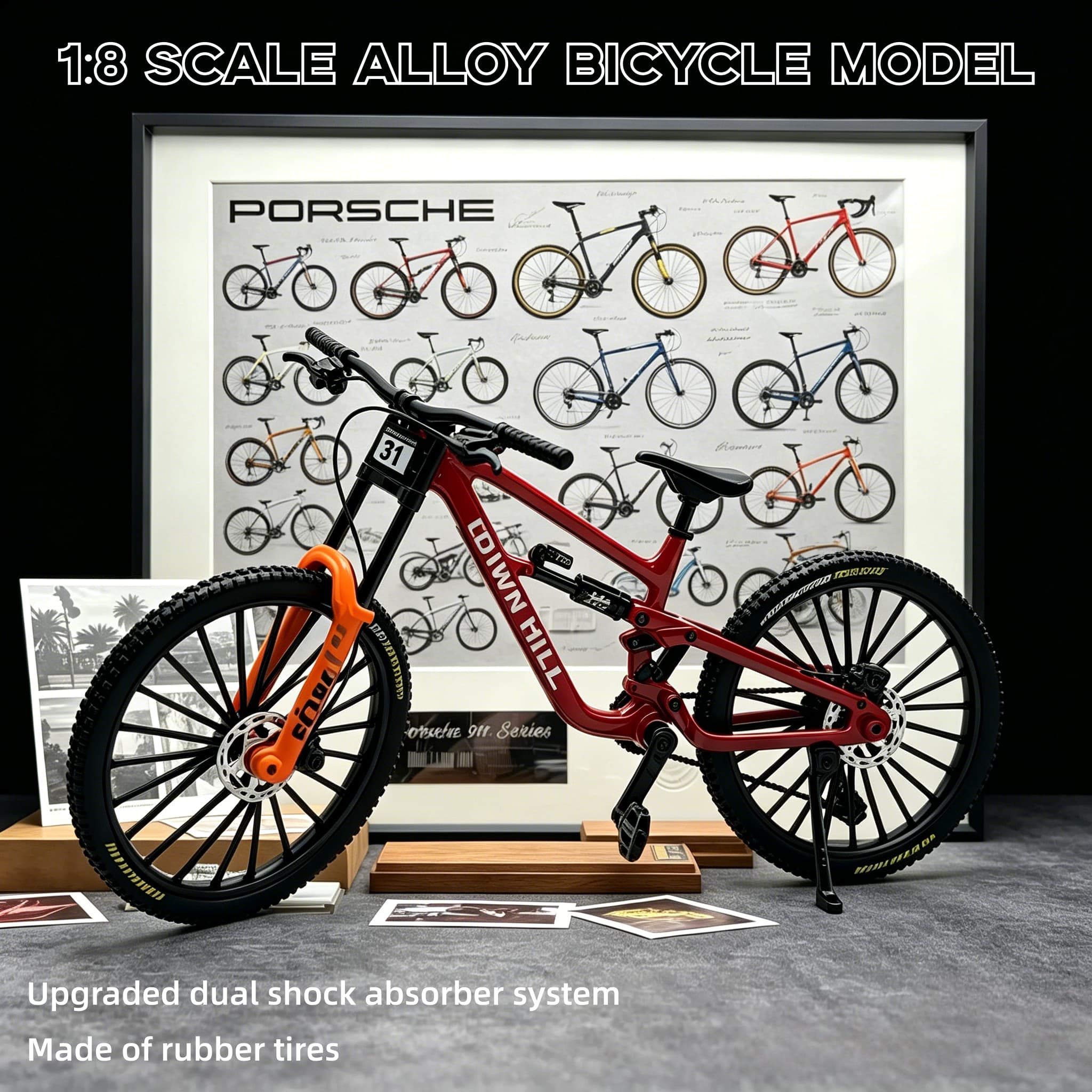 Mountain Biking Overalls - Modelo de Bicicleta de Montanha em