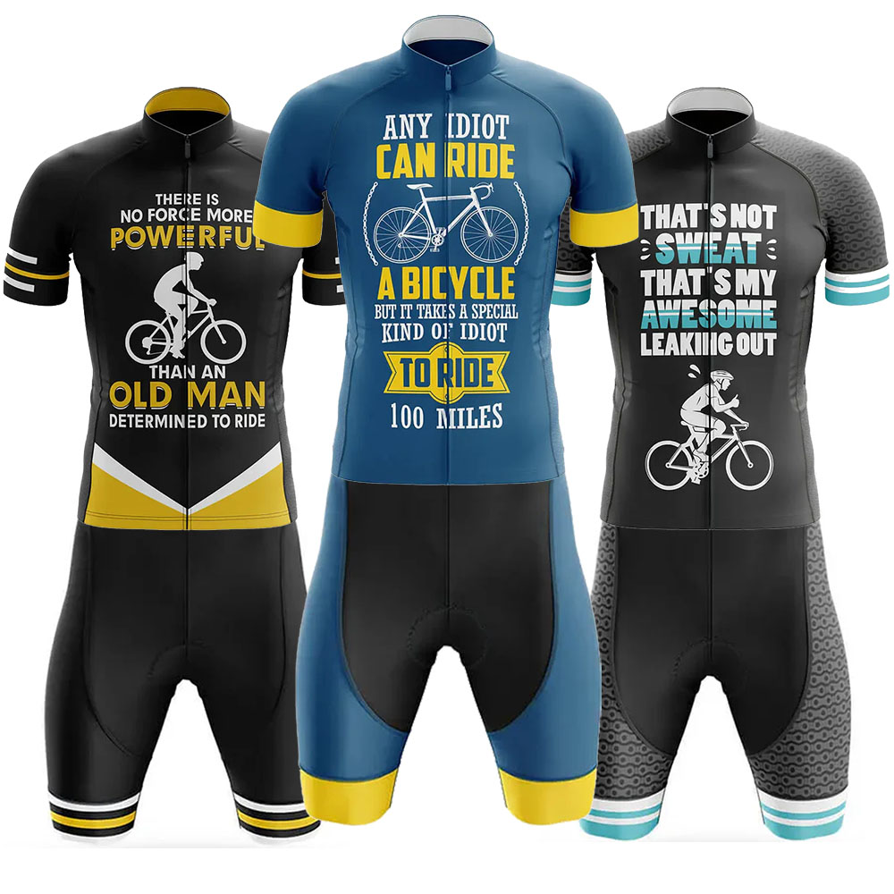 Mountain Biking Outfit - Especial idiota roupas de ciclismo uniforme