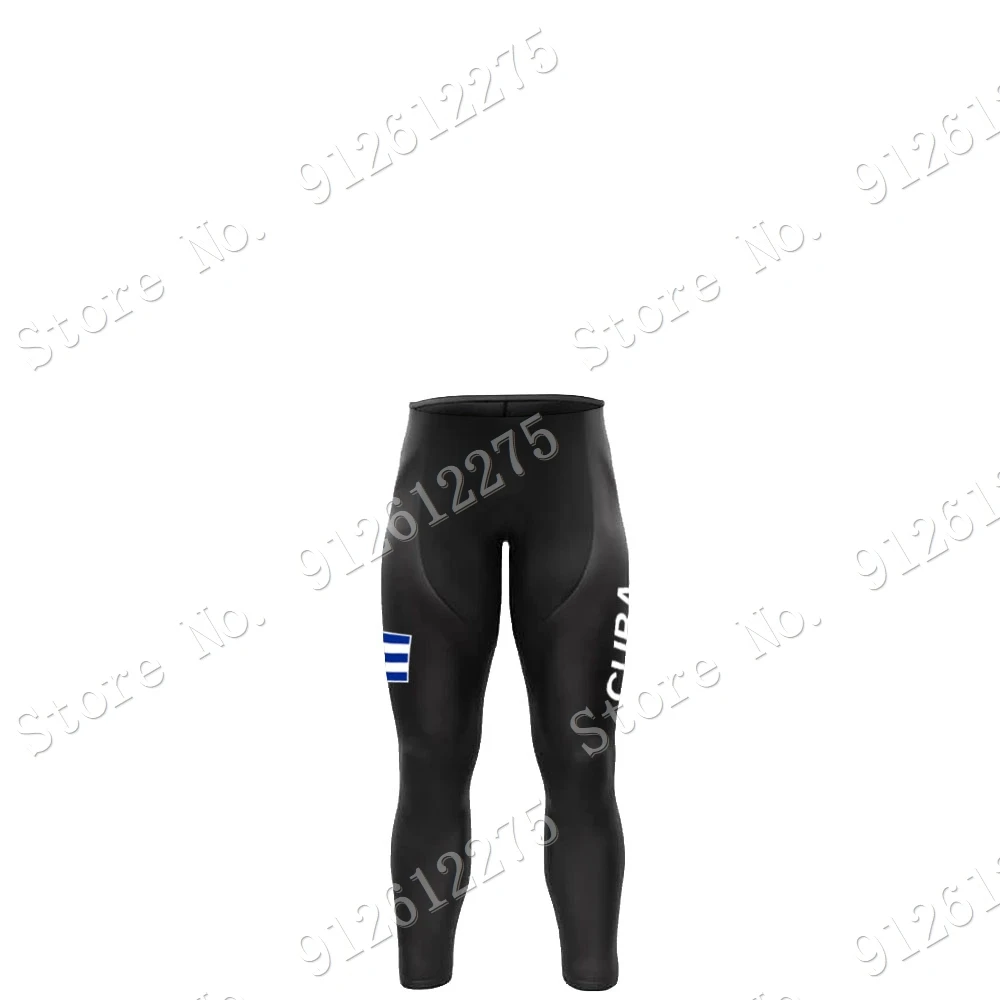 Cuba conjunto camisa de ciclis - Mountain Biking Pants For Men avaliação e preço