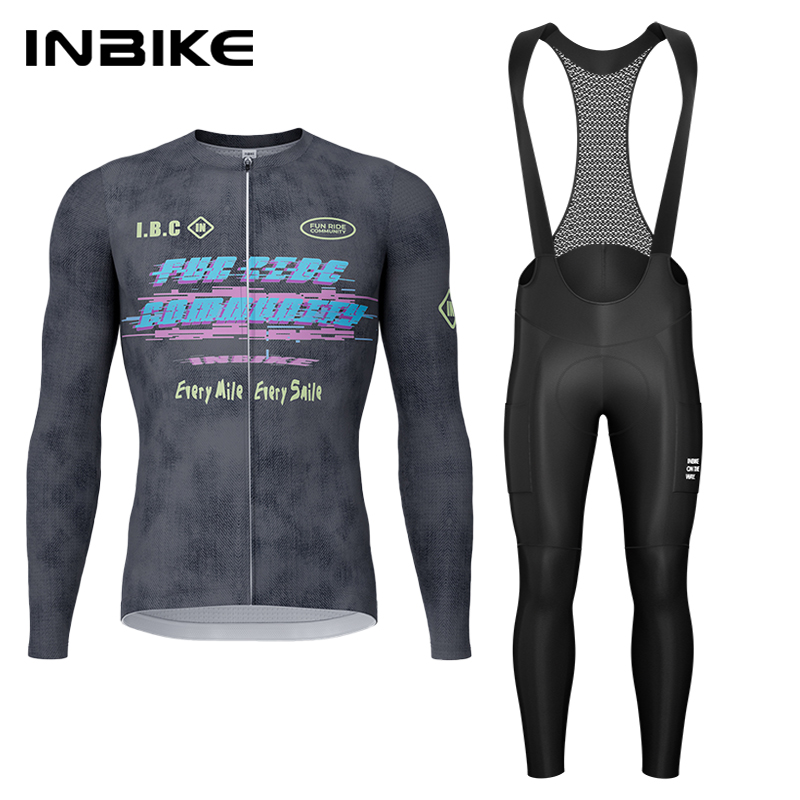 Inbike primavera outono conjun - Mountain Biking Overalls avaliação e preço