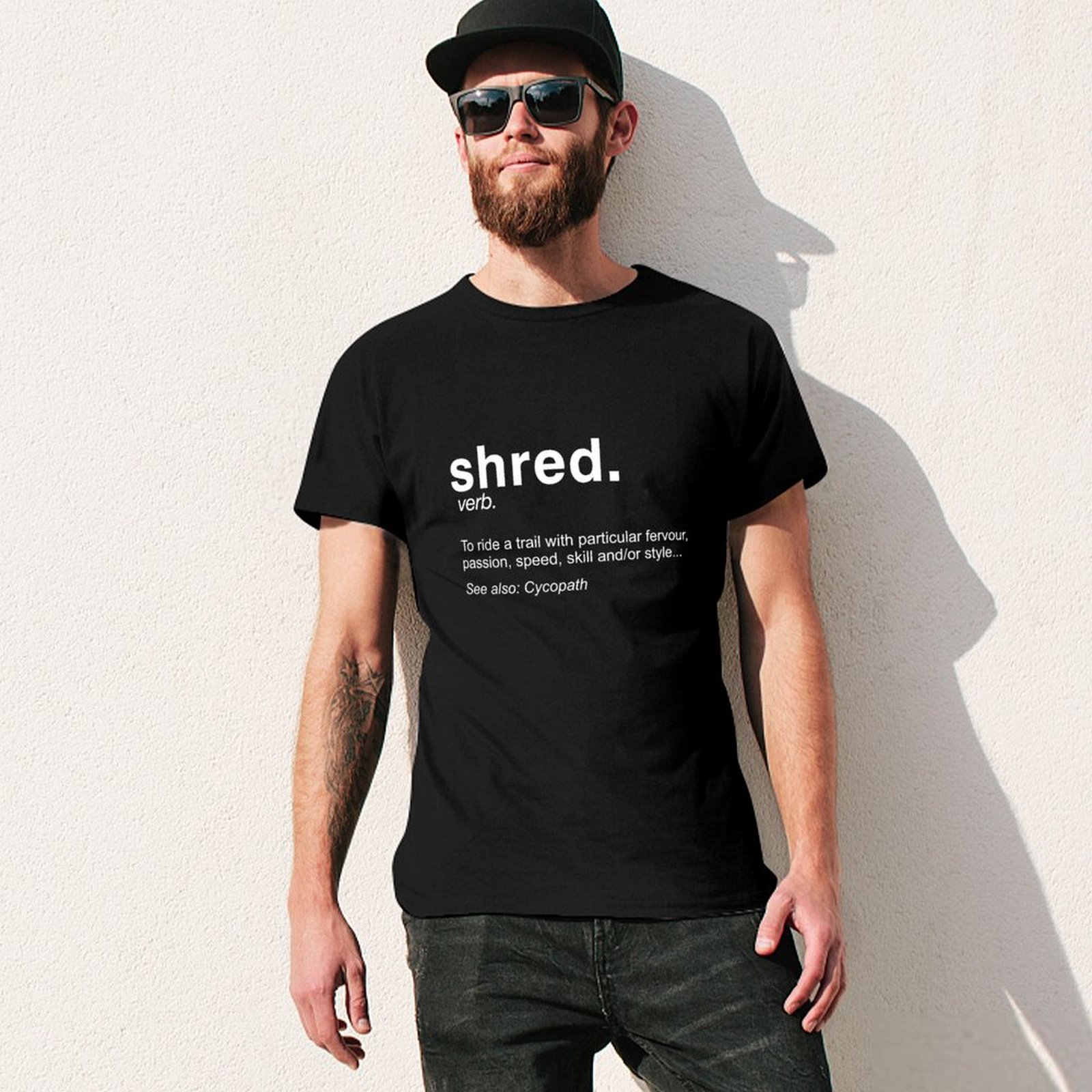 Camiseta Shred It Definition - - Mountain Biking Definition avaliação e preço